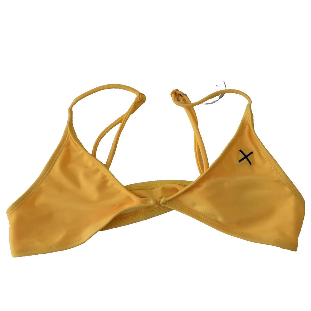 Boutine LA Bikini Top Women's Medium Yellow The Original Top Swim Bathing NWT